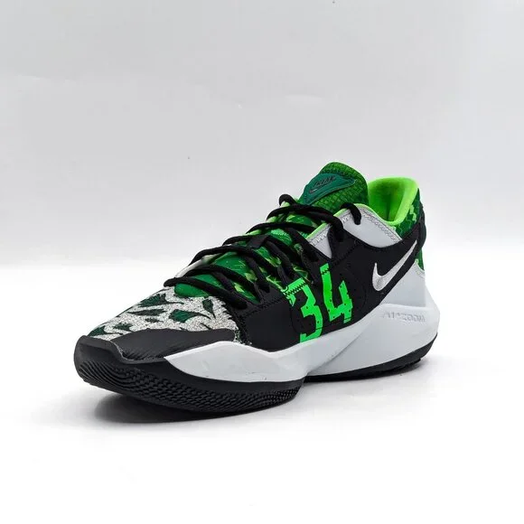 Nike Men AIr Zoom Freak Naija Green Laceup Sneakers Shoes size 10